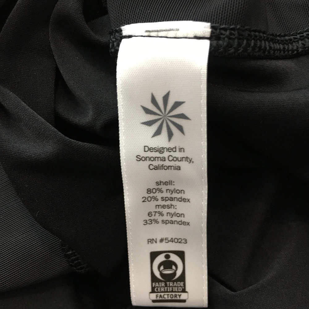 Athleta Black Stealth Racerback Tank Size S - Picture 7 of 8